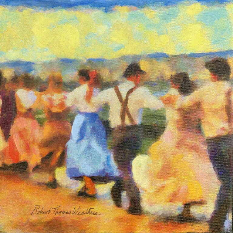 Image of painting named Dancing Echoes of Yesteryears